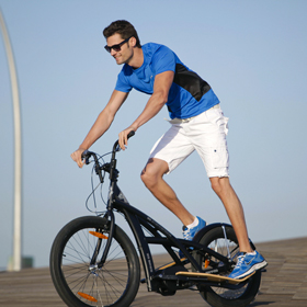 Previs site banaan Mm 3G Stepperbike | The healthiest way of outdoor motion